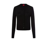 HUGO Cardigan 'Sfabri' noir, Taille XL