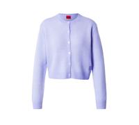 HUGO Cardigan boutonné avec logo brodé ton sur ton - Style Sfebra, 50554068 Lilas XL