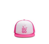 HUGO Casquette avec devant en mousse et logo imprimé pour enfant - Style G00315/48T52, G00315 Rose 56