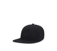 HUGO Casquette en coton stretch à logo brodé - Style Jago-BT, 50544426 Noir SM