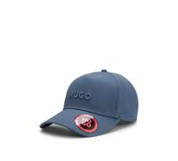 HUGO Casquette en twill de coton avec logo - Style Jude, 50533410 Bleu pcs.