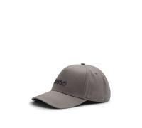 HUGO Casquette en twill de coton avec logo - Style Jude, 50533410 Gris sombre pcs.