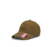 HUGO Casquette en twill de coton avec logo - Style Jude, 50533410 Kaki pcs.