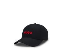 HUGO Casquette en twill de coton avec logo - Style Jude, 50533410 Noir pcs.