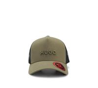 HUGO Casquette en Twill De Coton avec Panneaux en Mesh