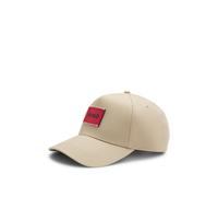 HUGO Casquette en twill de coton avec patch logo - Style Jude-SL, 50560442 Beige pcs.
