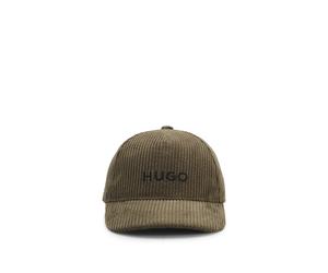 HUGO Casquette en velours côtelé de coton à logo brodé pour enfant - Style G00565/65F52, G00565 Vert sombre 58