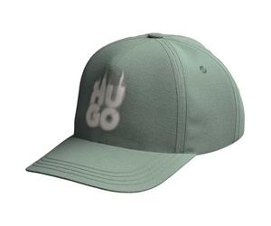 Hugo Casquette Marsel-Smokey pour homme en coton sergé avec logo fumé, Vert ouvert 343, taille unique