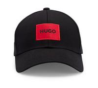 Hugo Casquette Men-X 581-RL en twill de coton, étiquette logo Rouge