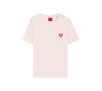 HUGO T-shirt de pyjama en jersey stretch à logo imprimé - Style CASUAL T-SHIRT, 50556981 Rose clair M