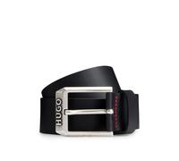 HUGO Ceinture en cuir avec boucle logotée - Style Gelio-C_Sz40, 50480441 Noir 110