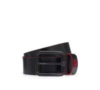 HUGO Ceinture en cuir italien HUGO x RB à motif taureau - Style Beter-R_Sz35_RB, 50563459 Noir 90