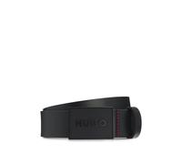 HUGO Ceinture en cuir italien - Style Gethon_Sz35, 50548359 Noir 95