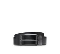 HUGO Ceinture en cuir réversible avec passant logoté - Style Elvio-U, 50307803 Noir 110