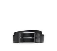 HUGO Ceinture en cuir réversible avec passant logoté - Style Elvio-U, 50307803 Noir 95