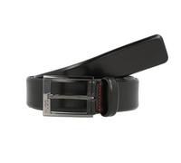 Hugo Ceinture Garney en cuir 90 cm noir