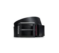 HUGO Ceinture 'Gelio' rouge / noir / blanc, Taille 115