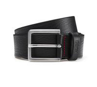 Hugo Ceinture Gionios cuir noir 95 cm Homme