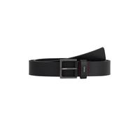 HUGO Ceinture 'Giove' noir / argent, Taille 85