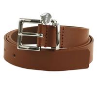 HUGO Ceinture marron en cuir pour femme - Amelia H Leather Belt 300924 95 cm
