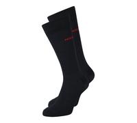 HUGO Chaussettes bleu foncé / rouge, Taille 39-42