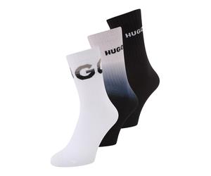 HUGO Chaussettes bleu marine / saphir / noir / blanc, Taille 39-42