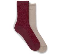 Hugo Chaussettes Leo Logo Red 2 Paires