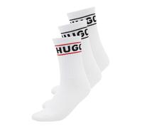 HUGO Chaussettes rouge / noir / blanc, Taille 39-42