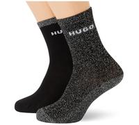 HUGO Chaussettes trois-quarts pour femme, Noir, 39-42