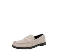 HUGO Mocassins en cuir suédé avec finition penny siglée - Style Liora_Loafer_sd, 50563669 Beige clair 38
