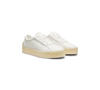 HUGO Chaussures derby en cuir à semelle en crêpe de gomme - Style Prodi-gy_derb_grlt, 50557732 Blanc 42