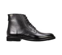 HUGO Bottines à lacets en cuir avec fermeture éclair latérale - Style Ginsby_halb_pllt, 50573066 Noir 42