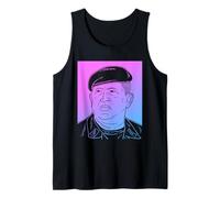 Hugo Chavez Vaporwave T-Shirt - Pastel Goth Esthétique Débardeur