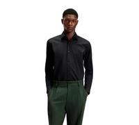 Hugo 50519812 Valerio Red Long Sleeve Shirt Noir 37 Homme