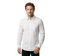 HUGO Chemise Oversize en toile à rayures - Style Erillo, 50566290 Rayures blanches L
