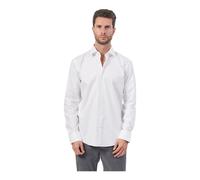 Hugo - Chemise blanche à manches longues en coton - Homme - Chemises - Blanc - Taille: S