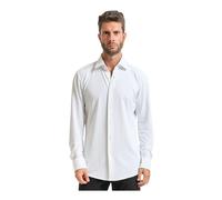 Hugo - Chemise Blanche Slim Fit Moderne - Homme - Chemises - Blanc - Taille: L