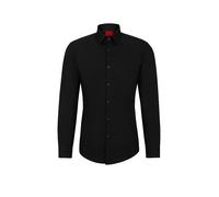 Hugo Kenno 10181991 Long Sleeve Shirt Noir 40 Homme