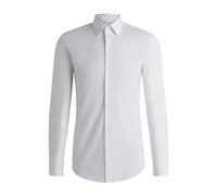Hugo - Chemise cintrée - Homme - Chemises - Blanc - Taille: L