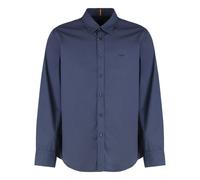 Hugo Boss Chemise Relegant 6 popeline de coton manches longues Bleu Taille S Homme