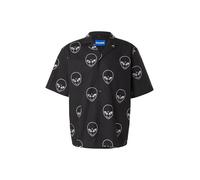 HUGO Chemise 'Eligino' noir / blanc, Taille XL