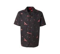 HUGO Chemise 'Ellino' rouge / noir, Taille L