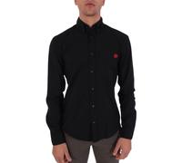 Hugo - Chemise Elvito Coupe Ajustée Boutonnée - Homme - Chemises - Noir - Taille: L