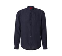 HUGO Chemise Slim Fit en toile de lin - Style Elvory, 50490740 Bleu foncé XL