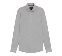 Hugo - Chemise en Flanelle Slim Fit avec Stretch - Homme - Chemises - Gris - Taille: 2XL