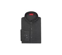 HUGO Chemise en lin coupe slim ELVORY noir | L