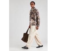 HUGO Chemise 'Epoldo' mastic / noisette / brun foncé / orange, Taille XL