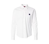 HUGO Chemise Slim en toile de coton stretch - Style Ermo, 50505315 Blanc XXL