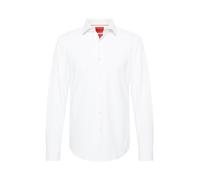 HUGO Chemise Slim Fit en jersey stretch performant - Style Kenno, 50481195 Blanc 42