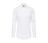 HUGO Chemise Slim Fit en popeline de coton mélangé - Style Kenno, 50484023 Blanc 45